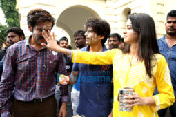 On The Sets Of The Movie Pati Patni Aur Woh