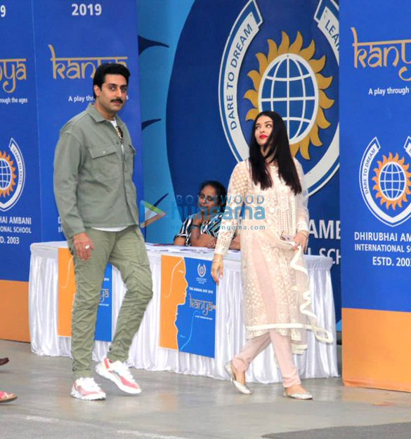 Photos: Abhishek Bachchan, Aishwarya Rai Bachchan and others snapped attending the Dhirubhai Ambani school annual day 2019