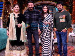 Photos: Ajay Devgn and Kajol promote Tanhaji – The Unsung Warrior on the sets of The Kapil Sharma Show