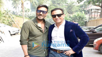 Photos: Ajay Devgn and Saif Ali Khan snapped promoting their film Tanhaji – The Unsung Warrior