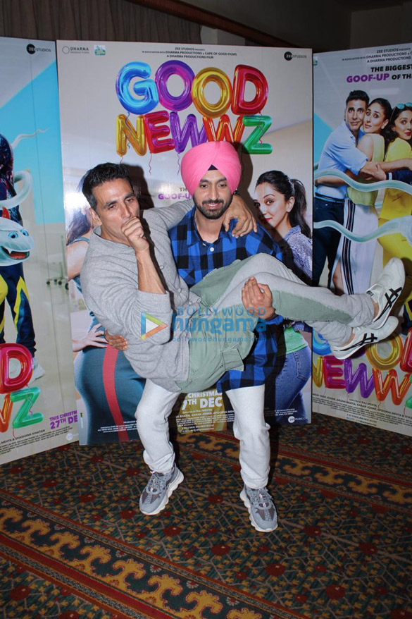 Kiara Advani, Akshay Kumar And Diljit Dosanjh Promote Their Movie - Masala