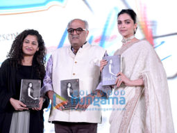 Photos: Deepika Padukone and Boney Kapoor snapped during the book launch on Sridevi’s life at LitFest 2019