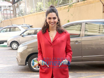 Photos: Deepika Padukone snapped promoting her film Chhapaak