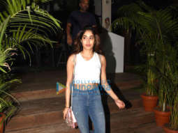 Photos: Janhvi Kapoor snapped at the gym in Bandra