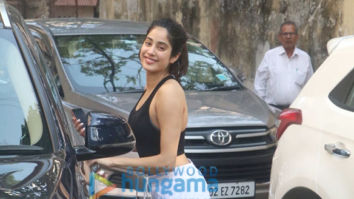 Photos: Janhvi Kapoor spotted at the Pilates gym