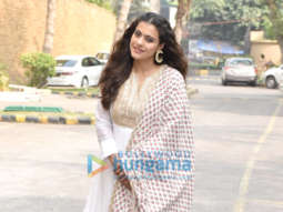 Photos: Kajol snapped during Tanhaji – The Unsung Warrior promotions