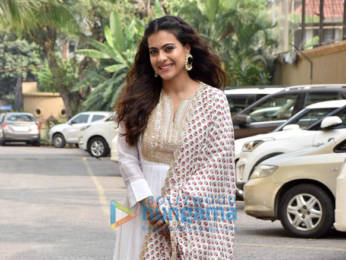 Photos: Kajol snapped during Tanhaji - The Unsung Warrior promotions