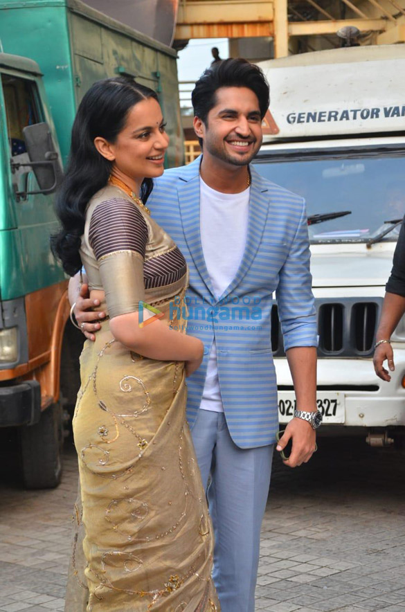 photos kangana ranaut jassie gill and others grace the trailer launch of panga 7