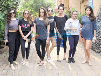 Photos: Malaika Arora, Seema Khan, Rhea Chakraborty and others spotted at Diva Yoga