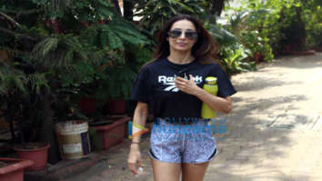 Photos: Malaika Arora spotted at Diva Yoga Studio in Bandra