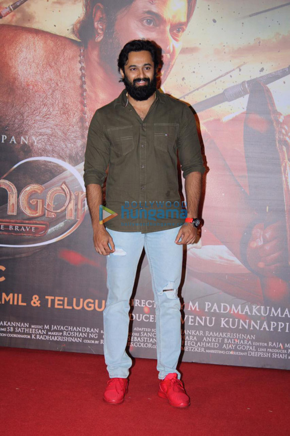 photos megastar mammootty and the cast launch the hindi trailer of mamangam 1