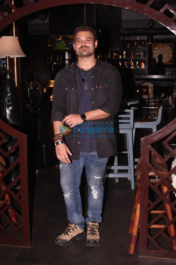 photos mithun chakrabortys son mahaakshay chakraborty snapped at the launch of his movie sorry i am late in mumbai 3