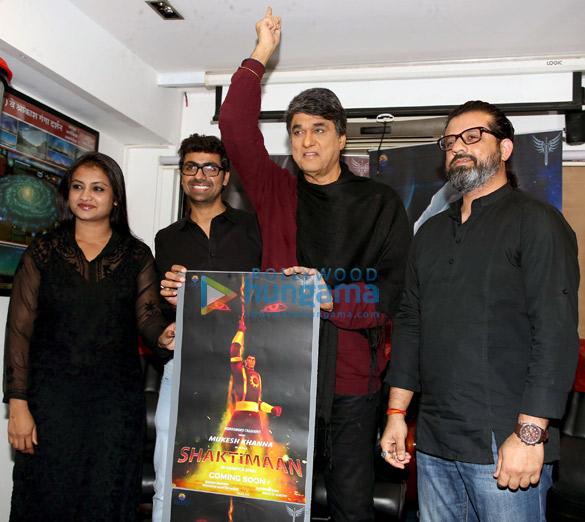 Photos: Mukesh Khanna graces the poster launch of the 3D animated series  Shaktimaan | Parties & Events - Bollywood Hungama
