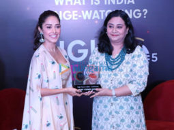 Photos: Nushrat Bharucha snapped at the High Five on Zee5 event