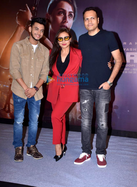 photos rani mukerji introduces debutant director gopi puthran and debutant actor vishal jethwa 3