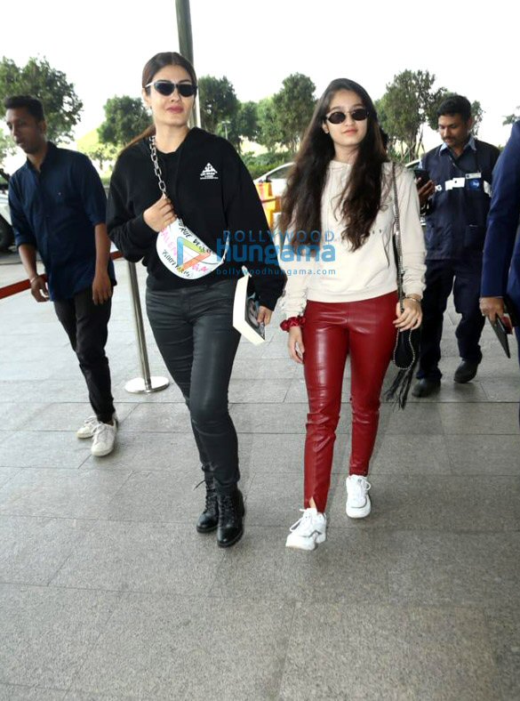 Photos: Raveena Tandon, Sophie Choudry and Geeta Basra snapped at the airport Photos: Raveena Tandon, Sophie Choudry and Geeta Basra snapped at the airport
