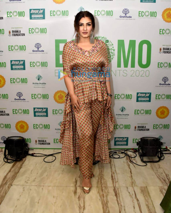 Photos: Raveena Tandon snapped at ECOMO Eco footprints 2020 event