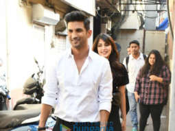 Photos: Rhea Chakraborty and Sushant Singh Rajput snapped in Mumbai