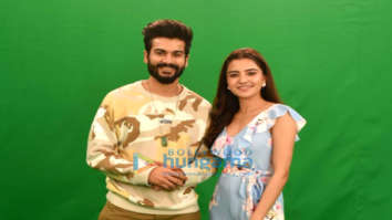 Photos: Rukshar Dhillon and Sunny Kaushal snapped promoting their film Bhangra Paa Le