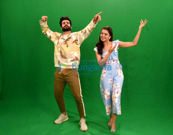 photos rukshar dhillon and sunny kaushal snapped promoting their film bhangra paa le 4