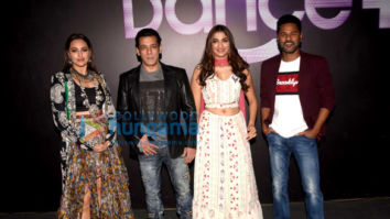 Photos: Salman Khan, Sonakshi Sinha, Saiee Manjrekar and Prabhu Dheva snapped promoting their film Dabangg 3 on the sets of Dance Plus