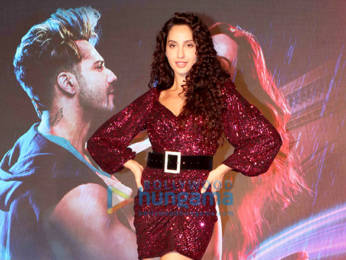 Photos: Varun Dhawan, Nora Fatehi and Remo DSouza grace the song launch of ‘Garmi’ from their film ‘Street Dancer 3D’