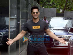 Photos: Varun Dhawan snapped at Pooja Entertainment’s office today