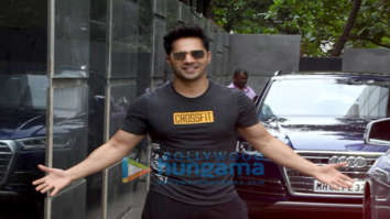 Photos: Varun Dhawan snapped at Pooja Entertainment’s office today