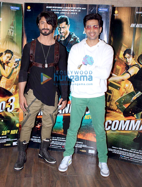 Photos: Vidyut Jammwal and Gulshan Devaiah snapped promoting their film Commando 3 Photos: Vidyut Jammwal and Gulshan Devaiah snapped promoting their film Commando 3