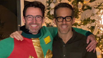 Ryan Reynolds and Hugh Jackman bring back their feud with Christmas Day sweater in these photos