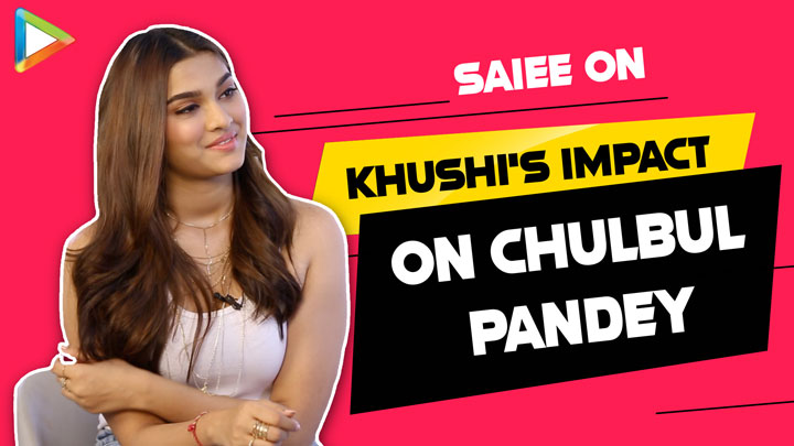 Saiee On ‘Naina Lade’ with Salman Khan | My INSPIRATION is…| I fell in LOVE with… | Dabangg 3