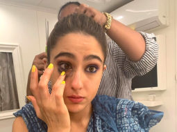 Sara Ali Khan wraps the schedule for Coolie No. 1 with the most realistic picture of all times!