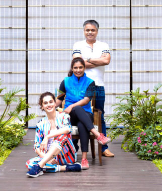 On The Sets Of The Movie Shabaash Mithu