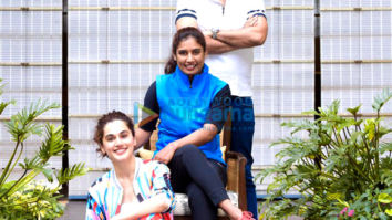 On The Sets Of The Movie Shabaash Mithu