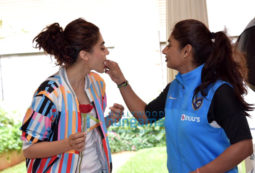 On The Sets Of The Movie Shabaash Mithu