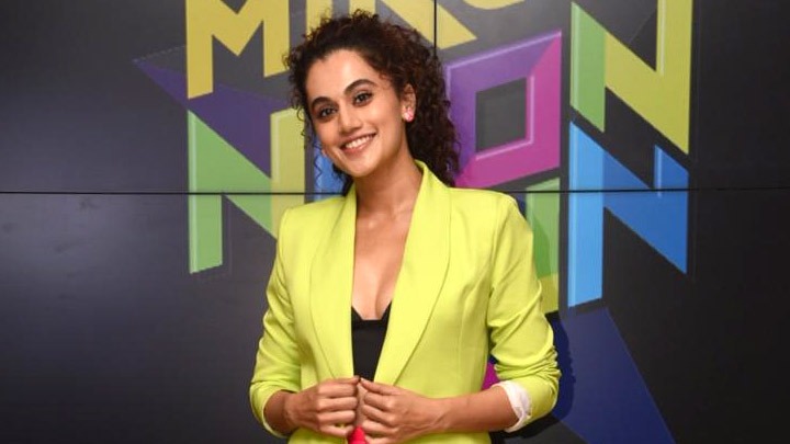 Taapsee Pannu snapped at 5th edition of Mirchi Neon Run