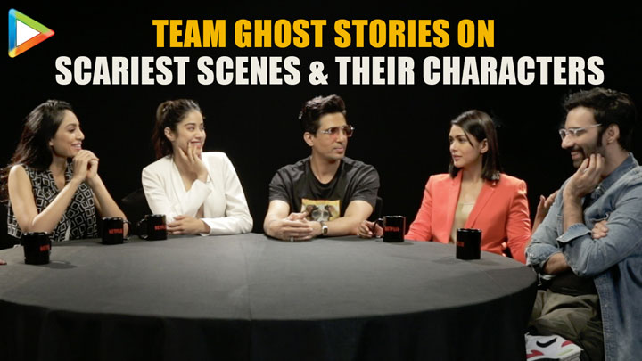 Team Ghost Stories on Scariest Scenes, Their Characters & 4 Directors | Mrunal | Janvhi | Gulshan