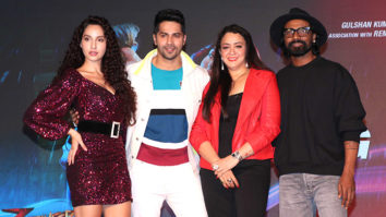 Varun Dhawan, Nora Fatehi and Remo D’Souza grace the song launch of ‘Garmi’ from their film ‘Street Dancer 3D’ Part 1