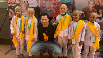 Varun Dhawan dances on ‘First Class’ song with cancer affected children