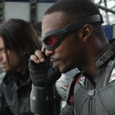 Leaked photos of Anthony Mackie and Sebastian Stan from Marvel's Falcon and The Winter Soldier reveal their new suits