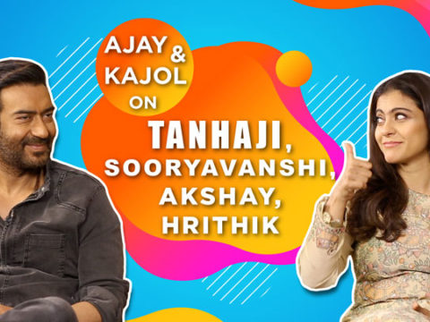 Ajay Devgn & Kajol on Tanhaji & Superb 3D | Funny Rapid Fire | Hilarious  Quiz | Twitter Fan Questions - Bollywood Hungama