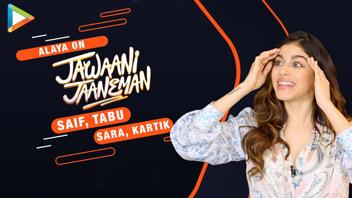 Alaya Furniturewalla on Jawaani Jaaneman, Saif Ali Khan & Tabu| Funny Rapid fire & Memes|Hrithik|Sara|Kartik