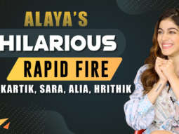 Alaya’s CRAZY Tinder Bio for Sara & Ananya | Kartik is CUTE, Hrithik-SEXIEST Actor | Rapid Fire | Alia