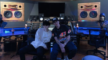 American rapper Logic meets BTS’ rapper Suga at a recording studio and we wonder what’s cooking