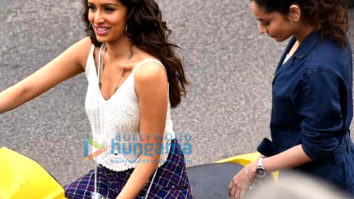 on the sets of the movie Baaghi 3
