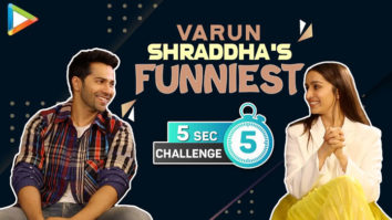 CRAZY: Varun & Shraddha’s 5 Second Challenge | Top 3 Actors | Love in 3 Words | Street Dancer