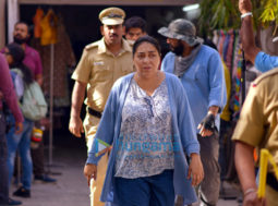 on the sets of the movie Chhapaak