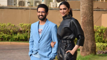 Deepika Padukone and Vikrant Massey snapped promoting their film Chhapaak