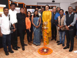 Deepika Padukone snapped inauguration of photo exhibition Part 1