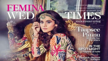 Taapsee Pannu on the cover of Femina, Jan 2020